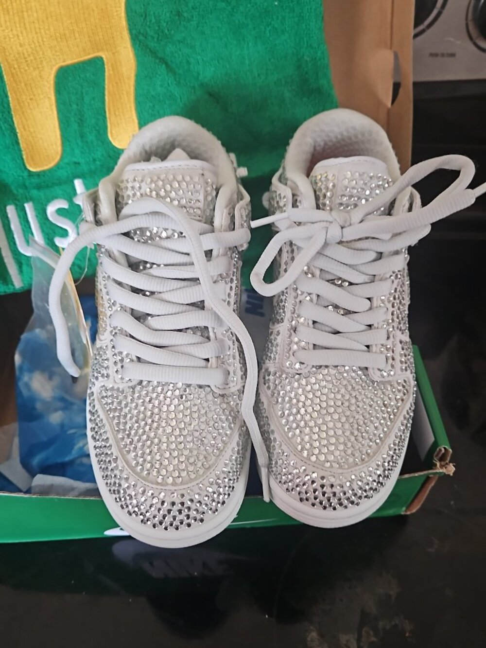 Cpfm air nike Swarovski crystals